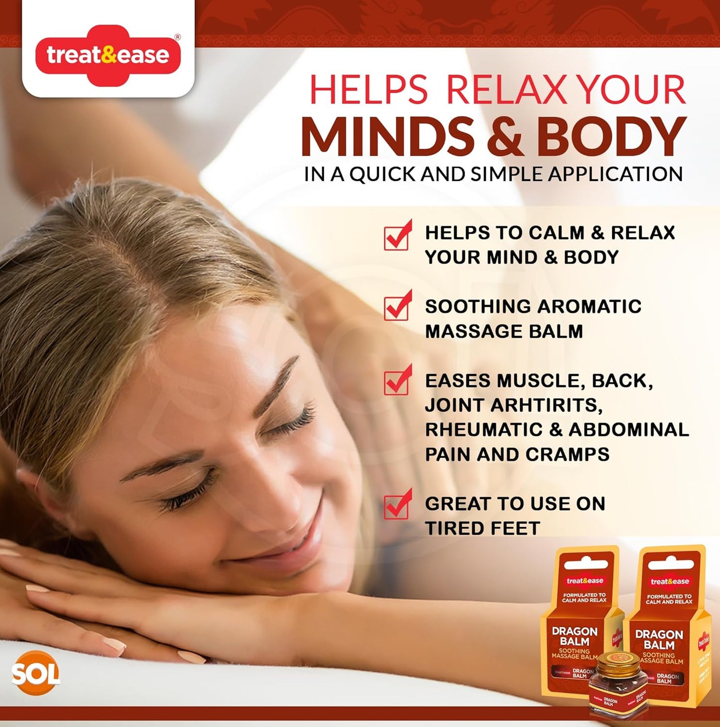 Dragon Heat Massage Balm Duo