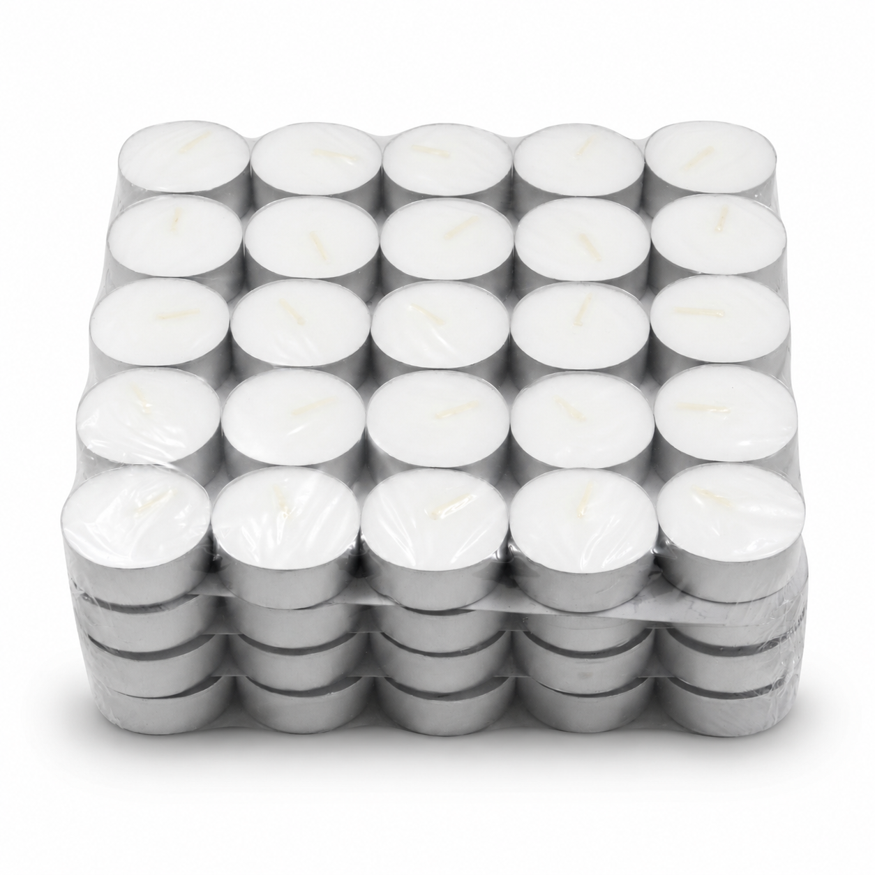 Unscented Tea Light Candles – Pack of 50