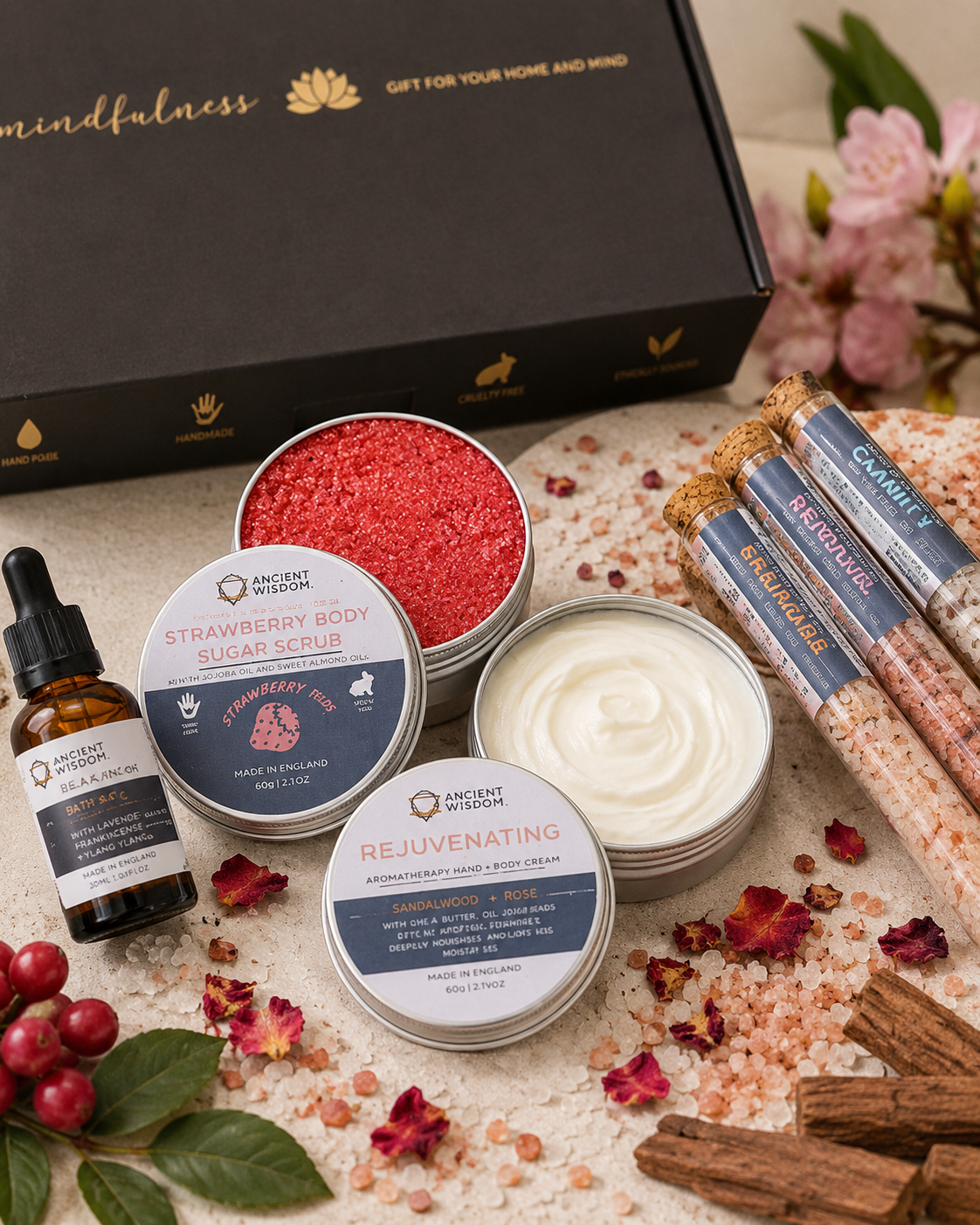Serenity Self Care Kit stress relief wellness essentials